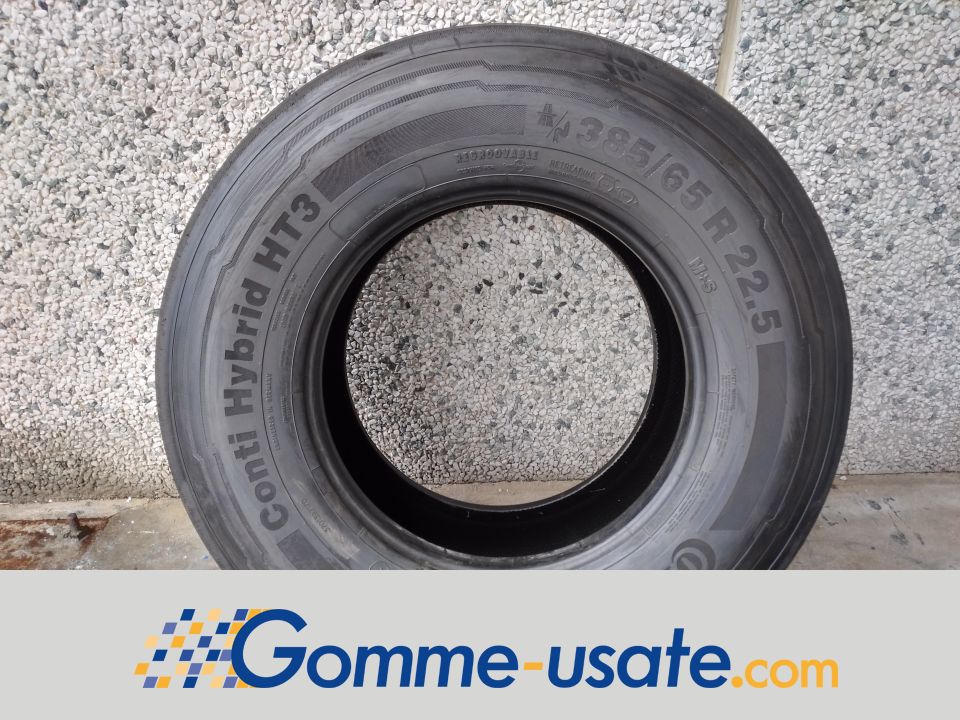 Thumb Continental Gomme Usate Continental 385/65 R22.5 160K Conti Hybrid HT3 M+S (10.14mm) pneumatici usati Estivo_1